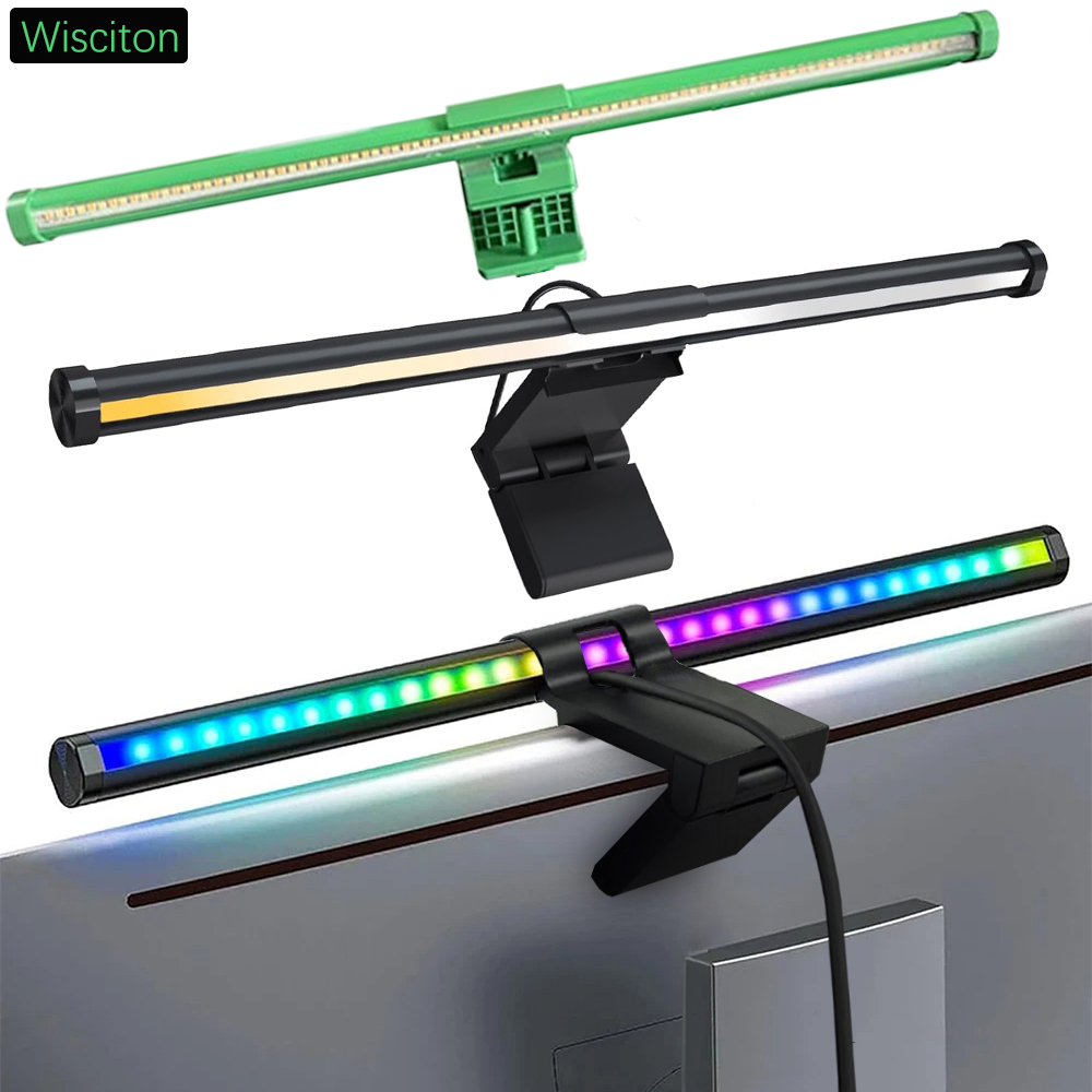 Desk Setup Light - RGB Computer Monitor Light Bar 44cm