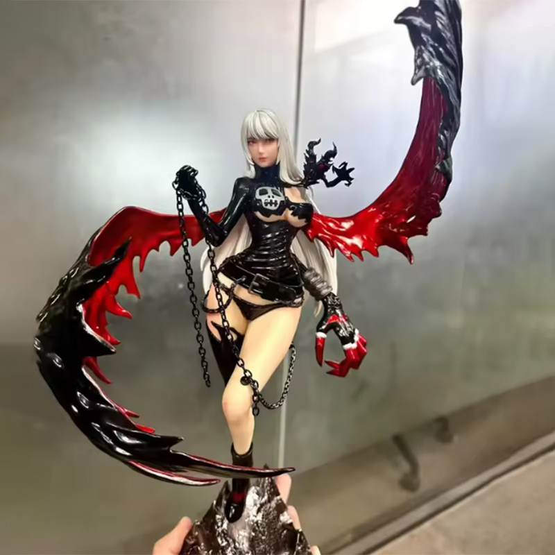 Desk Setup Pc - Lady Devimon Digimon Anime 48cm Gk