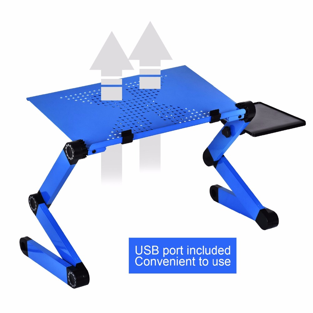 Aluminum Alloy Laptop Table Ad - Desk Setup Pc 리뷰 및 가격