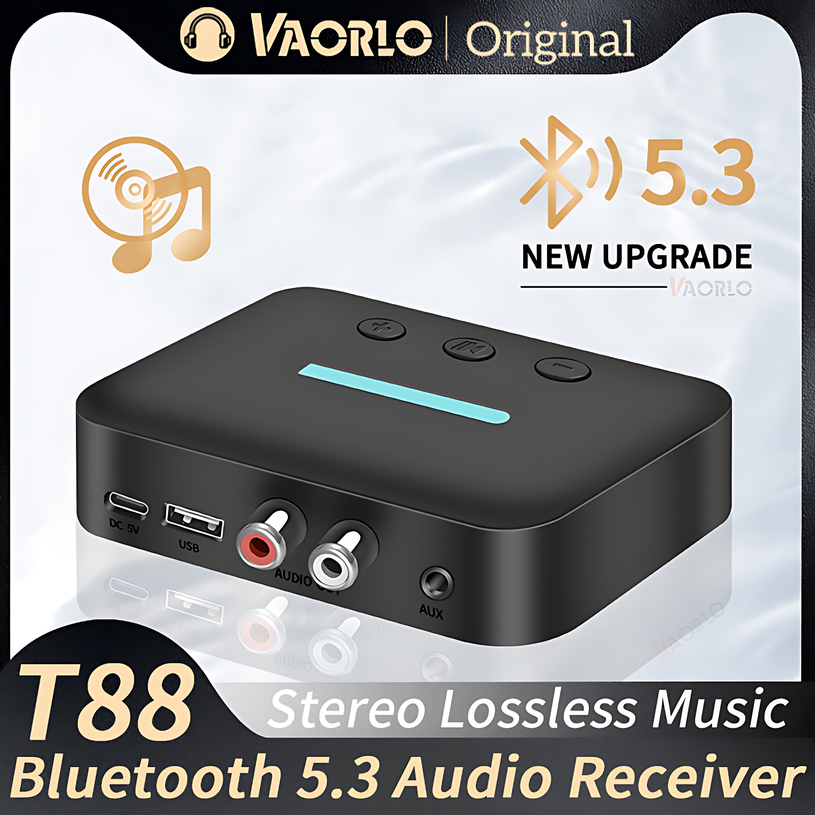 USB Bluetooth 5.3 Audio Receiv - Desk Setup Speakers 리뷰 및 가격