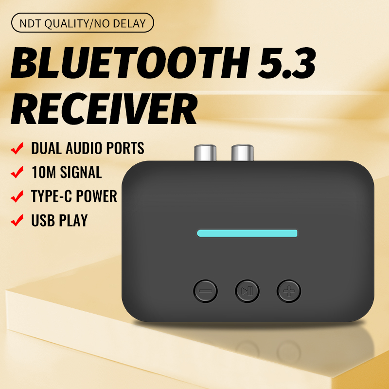 USB Bluetooth 5.3 Audio Receiv - Desk Setup Speakers 리뷰 및 가격