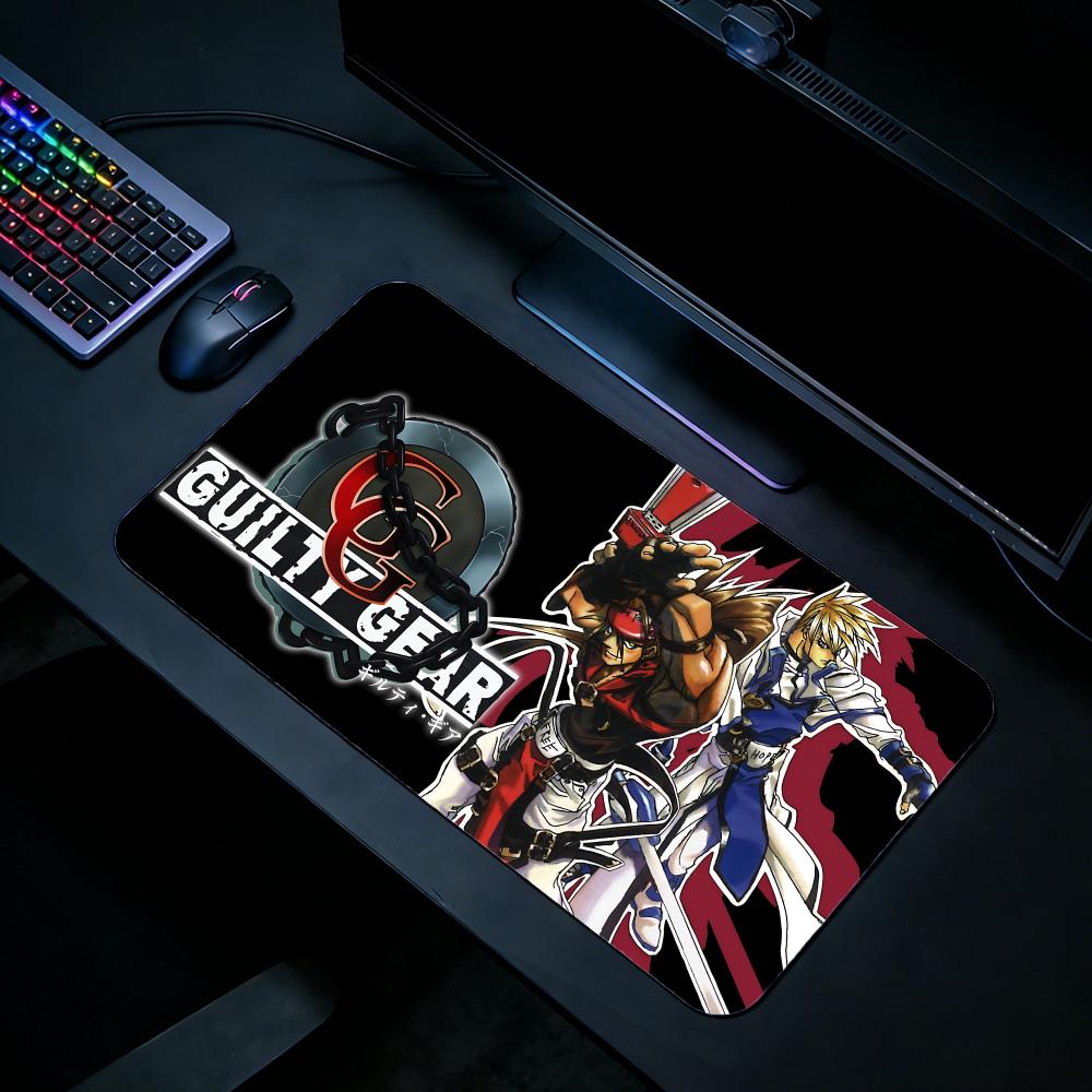 Gaming Mouse Pad GGuilty Gear  - Desk Setup With Laptop 리뷰 및 가격