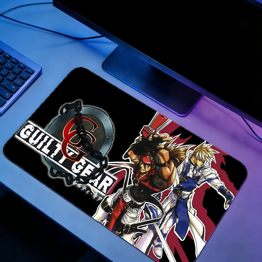 Gaming Mouse Pad GGuilty Gear  - Desk Setup With Laptop 리뷰 및 가격