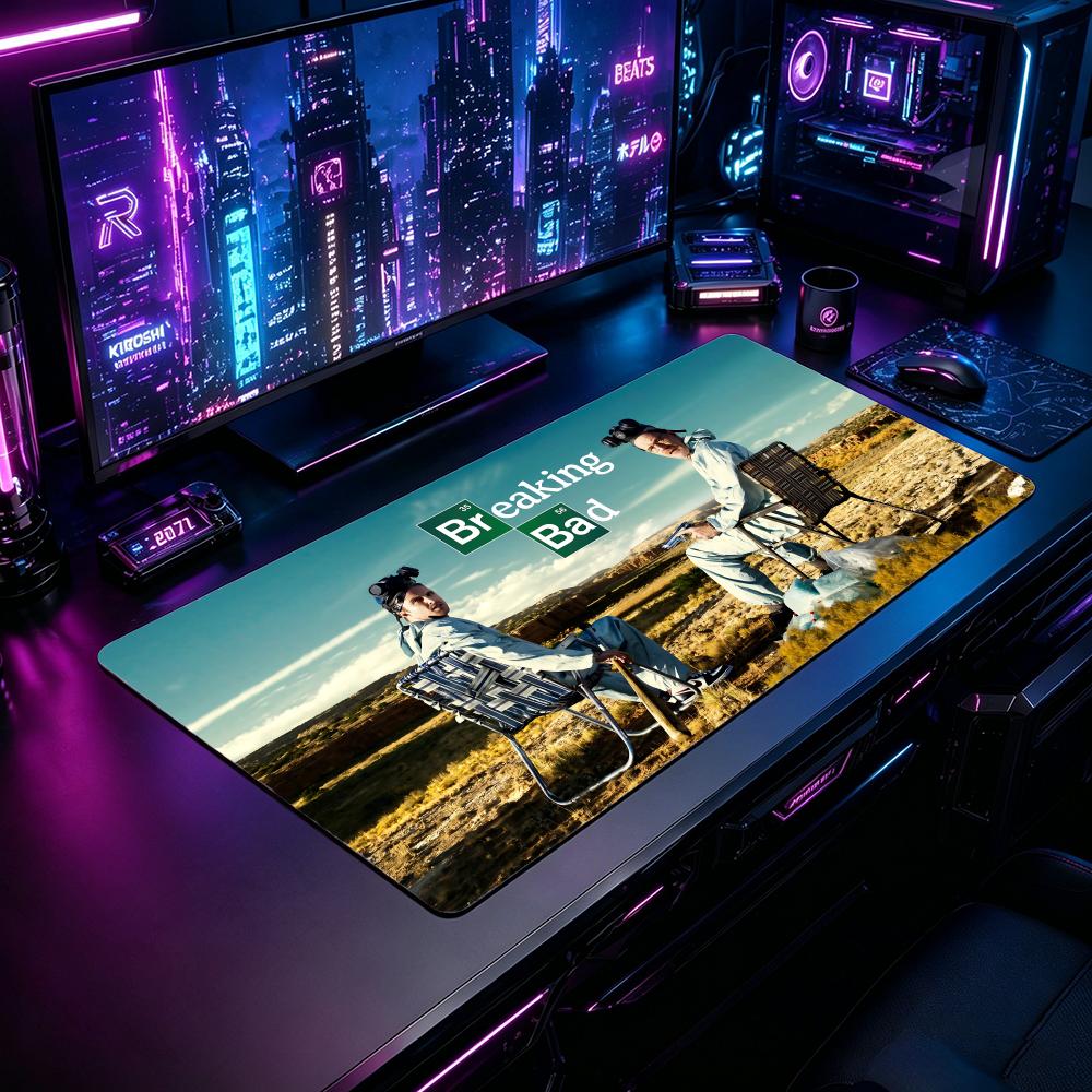 Gaming Mouse Pad BBreaking Bad - Desk Setup With Laptop 리뷰 및 가격