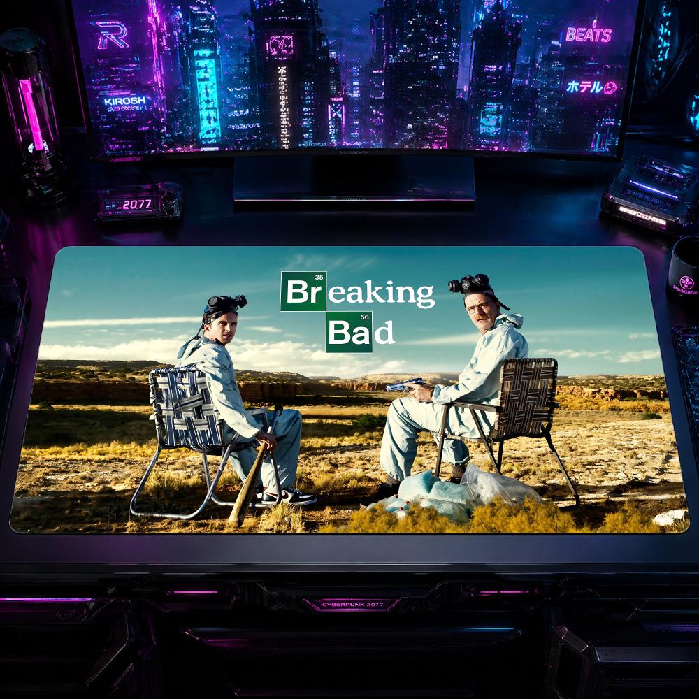 Gaming Mouse Pad BBreaking Bad - Desk Setup With Laptop 리뷰 및 가격