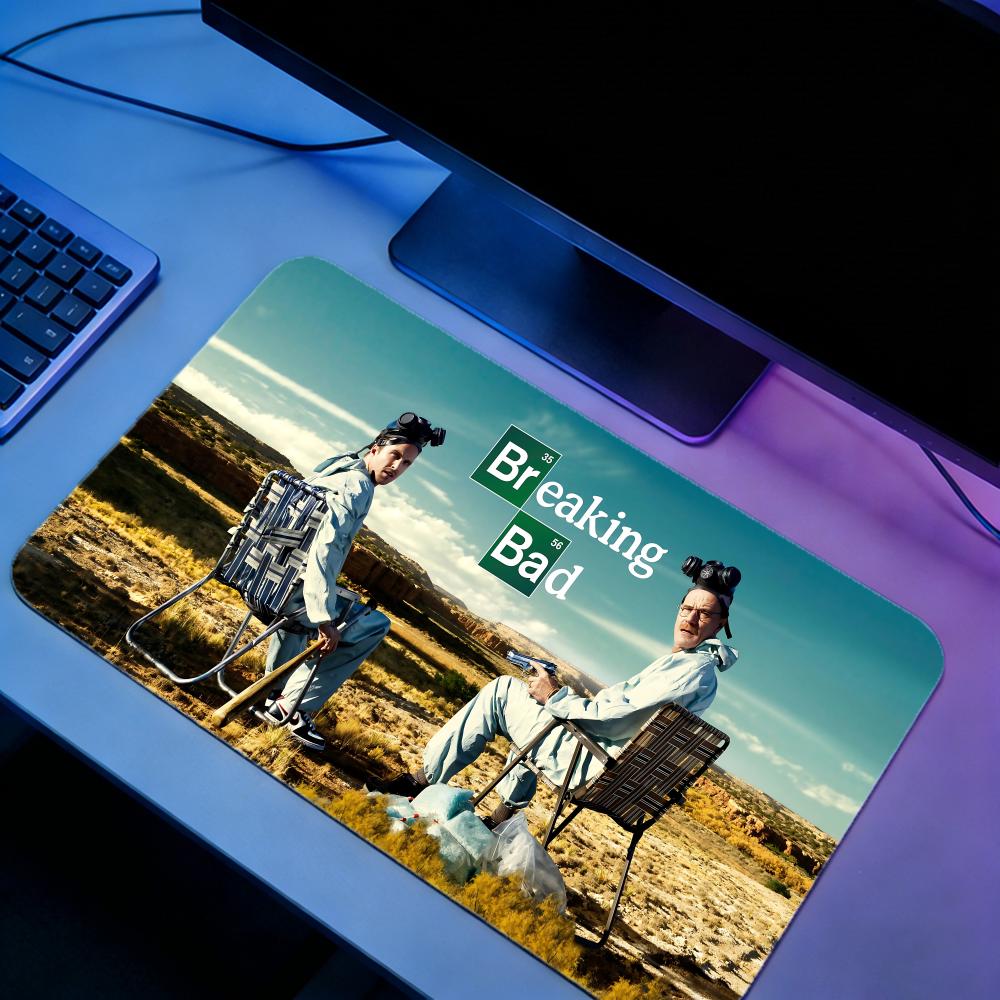 Gaming Mouse Pad BBreaking Bad - Desk Setup With Laptop 리뷰 및 가격