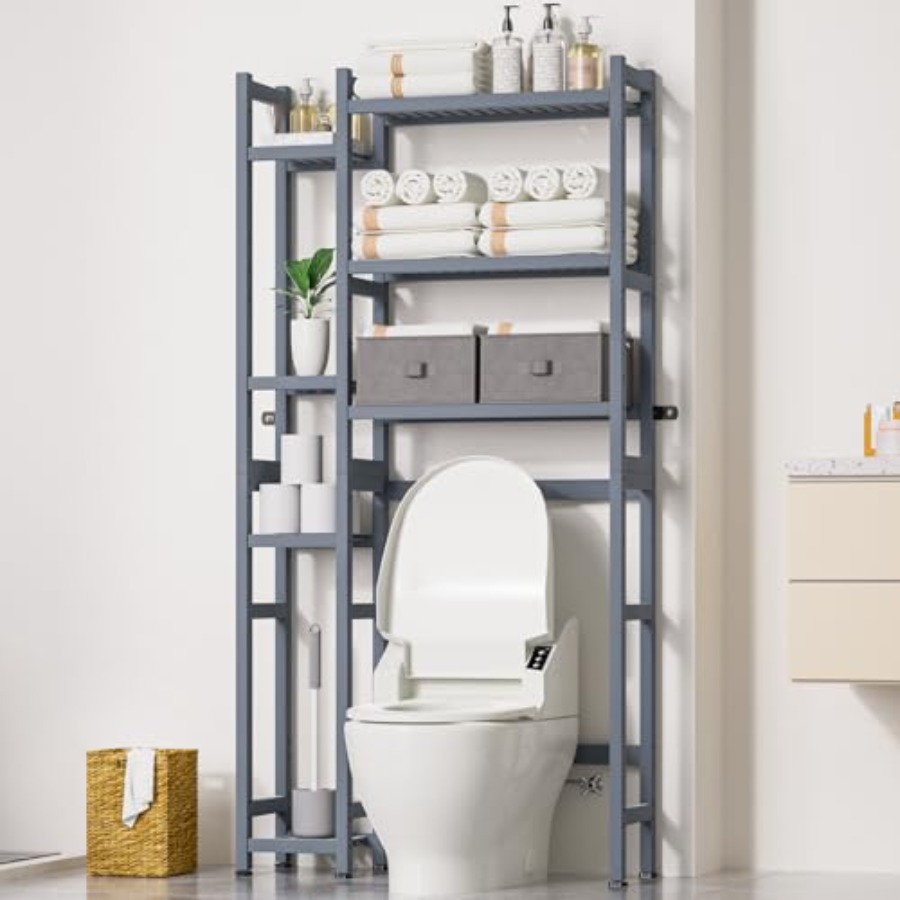Over The Toilet Storage with B - Drawer Organizer Bamboo 리뷰 및 가격