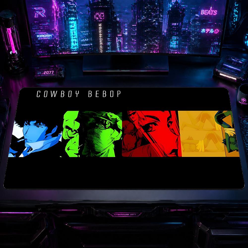 Gaming Mouse Pad CCowboy Bebop - Desk Setup With Laptop 리뷰 및 가격