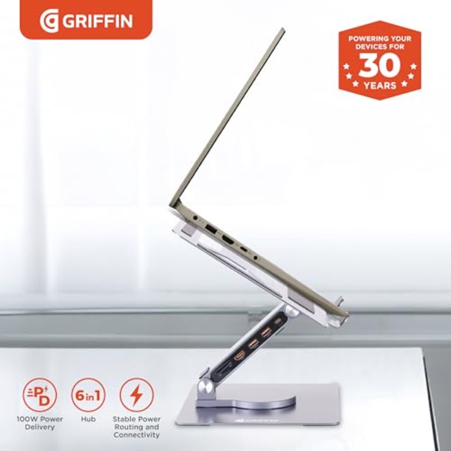 Desk setup laptop stand with a - Desk Setup With Laptop 리뷰 및 가격