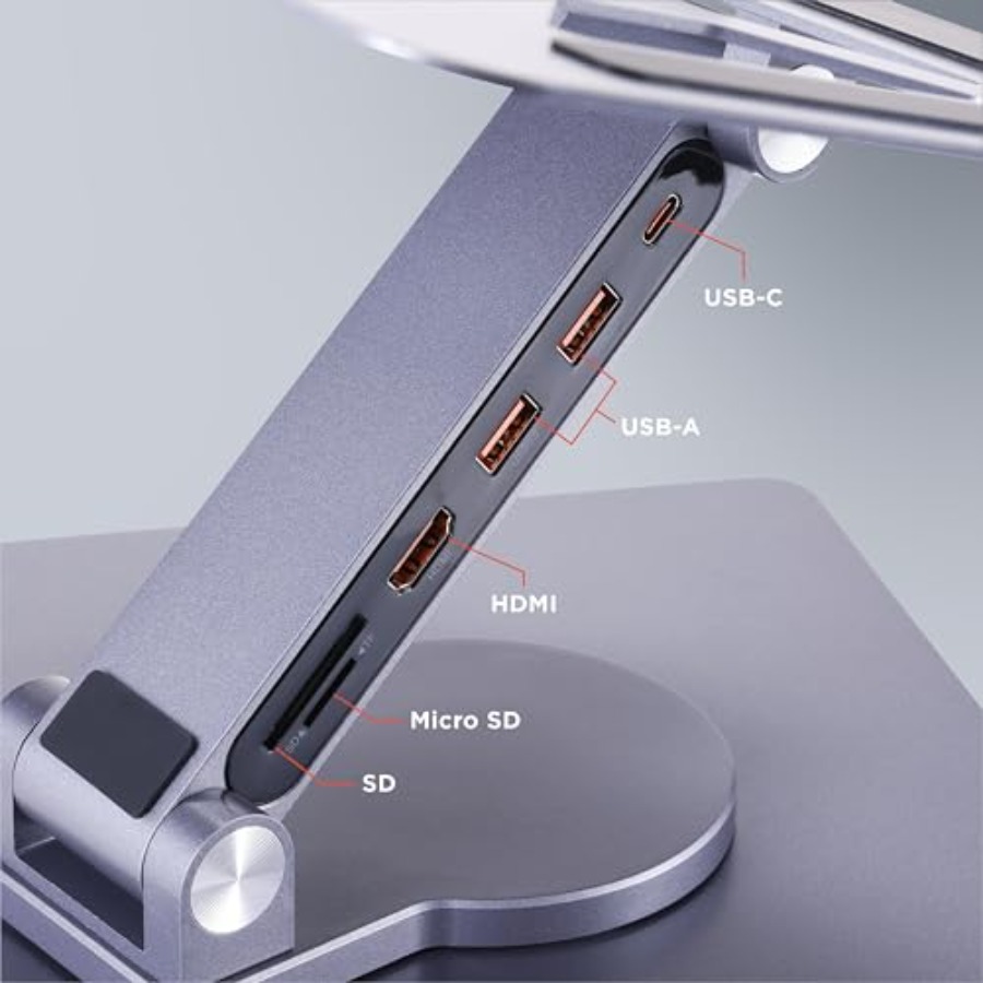 Desk setup laptop stand with a - Desk Setup With Laptop 리뷰 및 가격