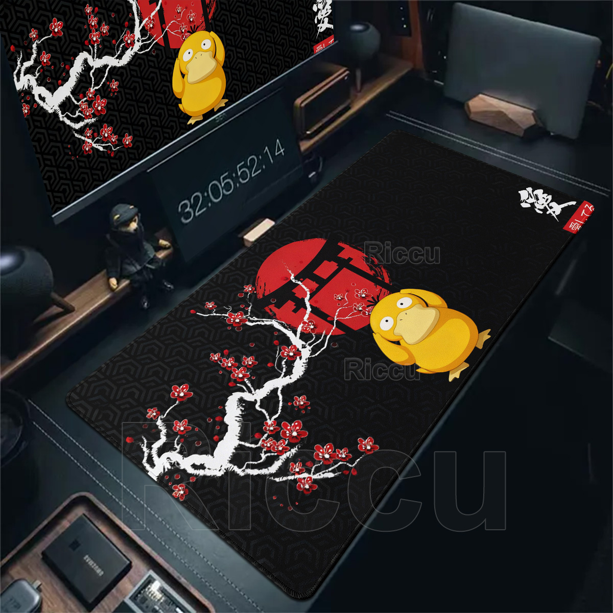 Cartoon Pokémon Mouse Pad Non- - Desk Setup With Laptop 리뷰 및 가격