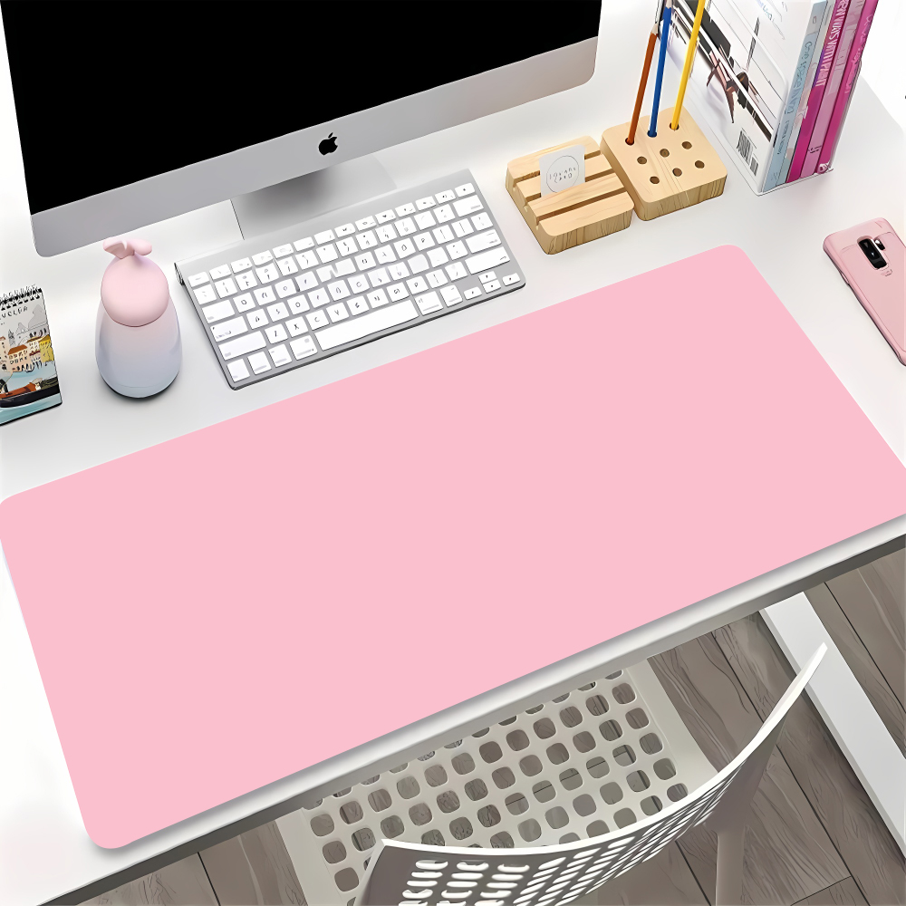 Solid Color Gaming Mouse Pad G - Desk Setup With Laptop 리뷰 및 가격