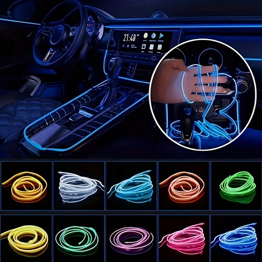 Car LED Strip Lights Interior  - Desk Setup Led Strip 리뷰 및 가격