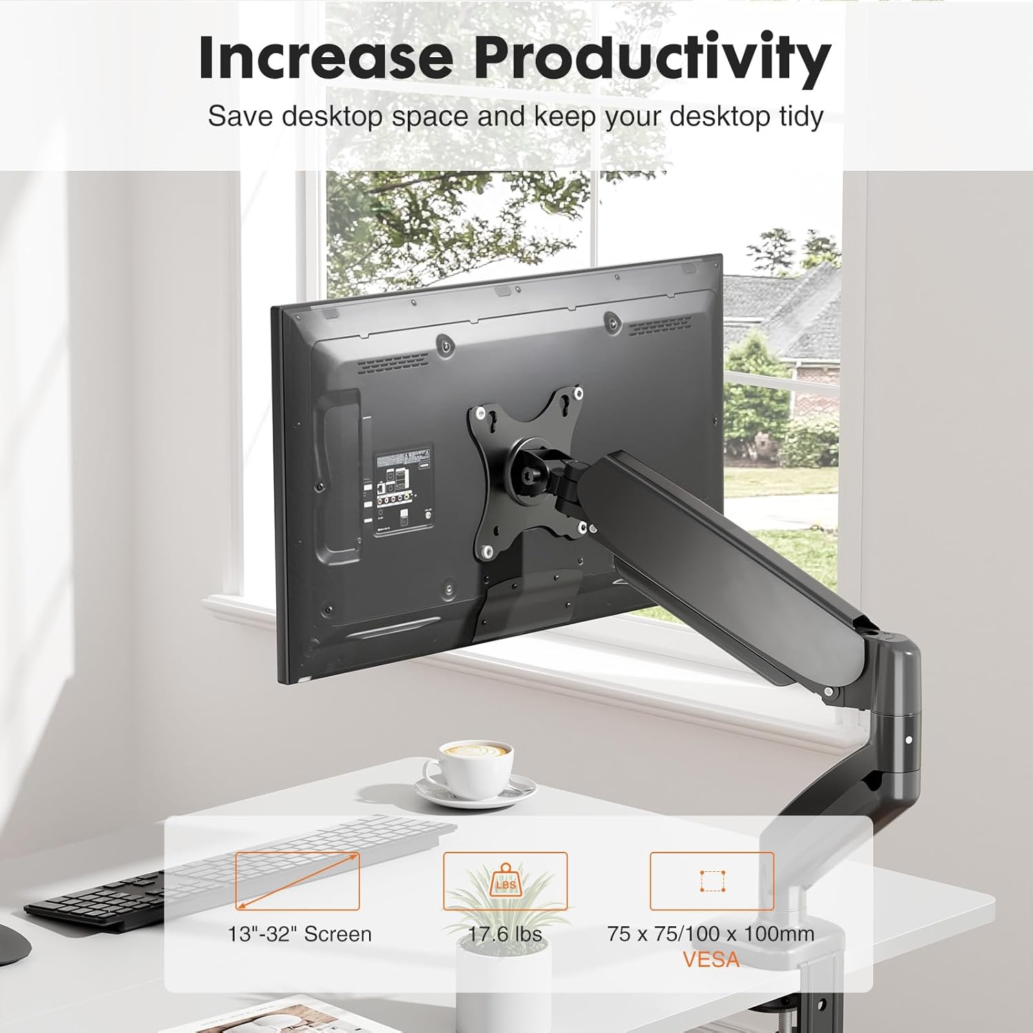 Adjustable Monitor Arm Stand f - Desk Setup With Monitor Arm 리뷰 및 가격