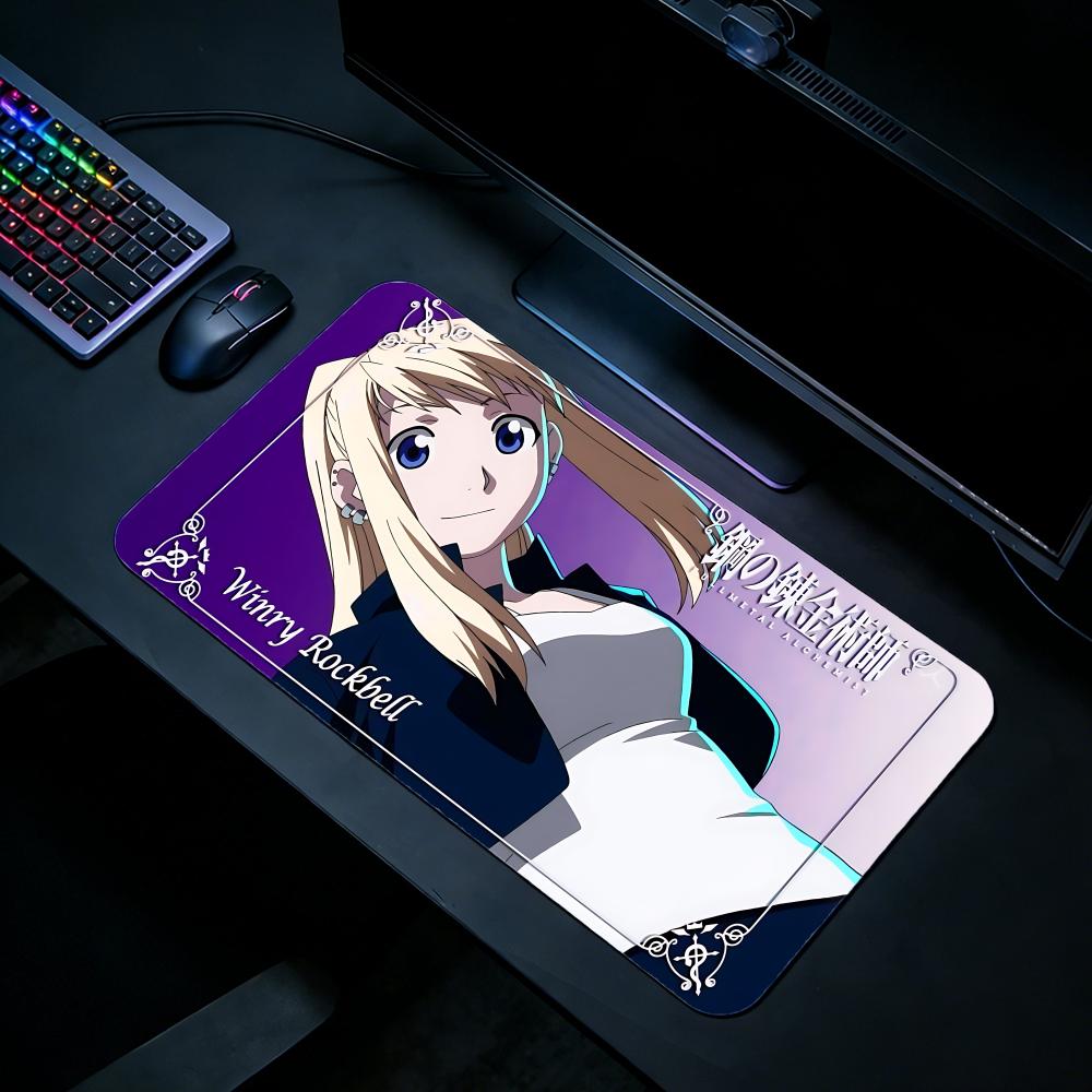 Gaming Mouse Pad FFullmetal Al - Desk Setup With Laptop 리뷰 및 가격