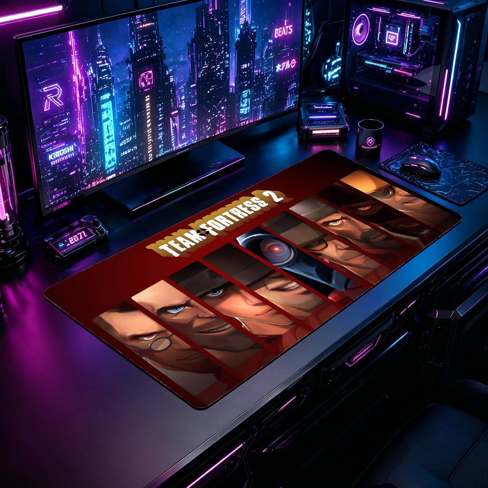 Gaming Mouse Pad TTeam Fortres - Desk Setup With Laptop 리뷰 및 가격