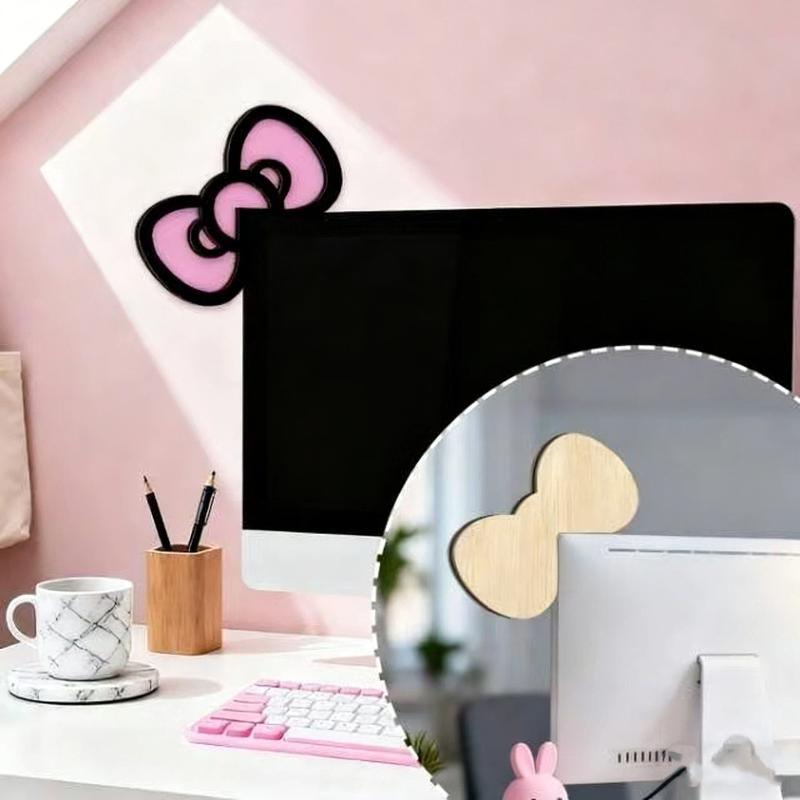 New 1/2Pcs Wooden Bowknot PC A - Desk Setup Pc 리뷰 및 가격