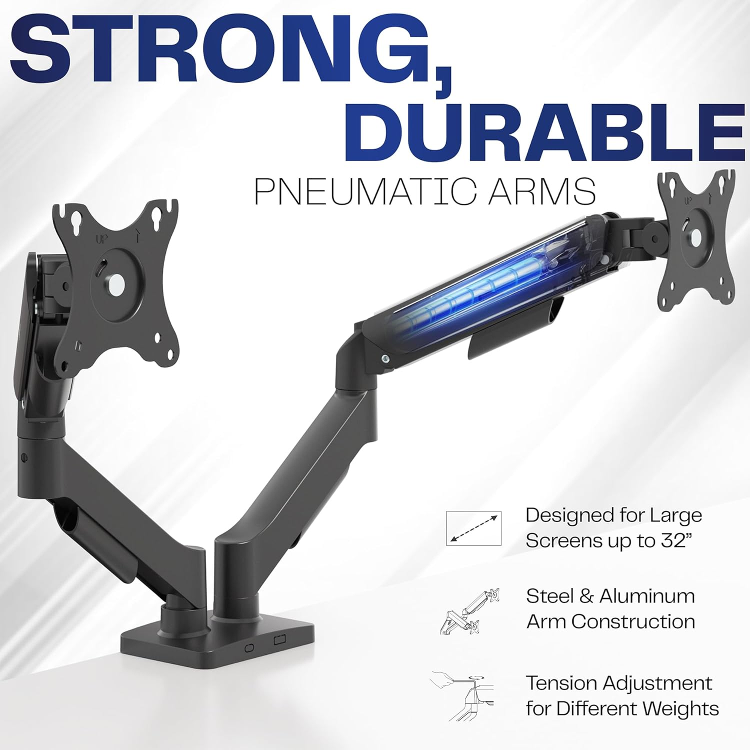 Dual Monitor Stand Fully Adjus - Desk Setup With Monitor Arm 리뷰 및 가격