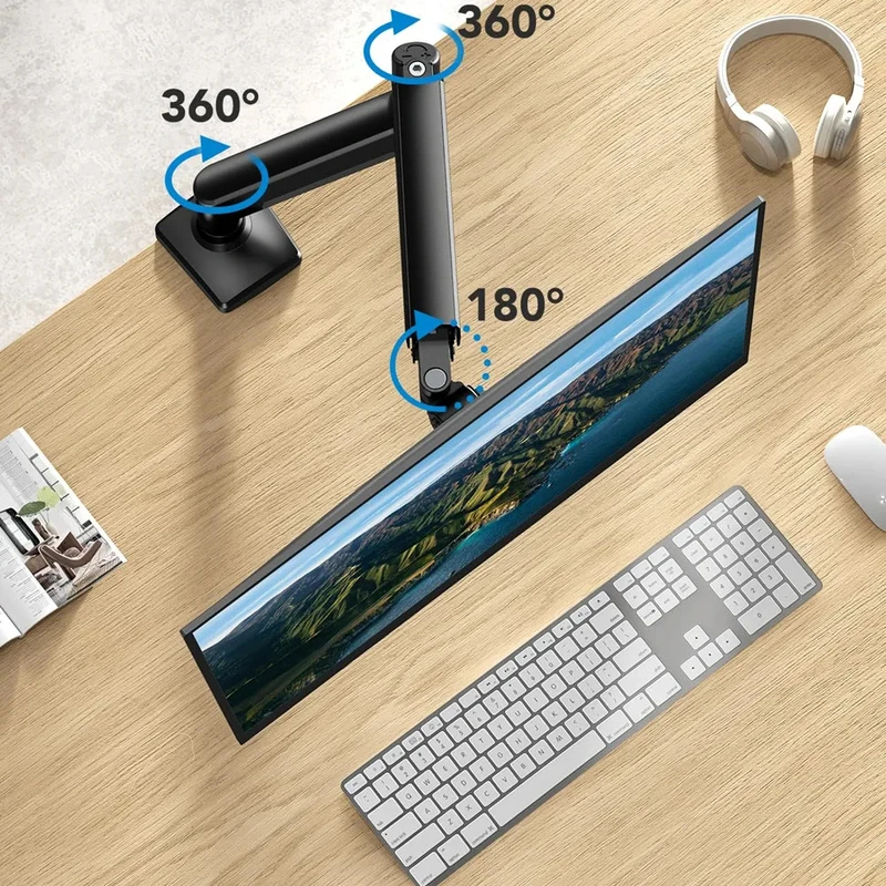Universal Single Monitor Arm B - Desk Setup With Monitor Arm 리뷰 및 가격