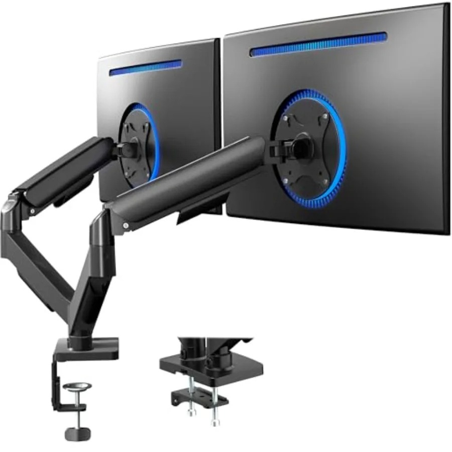 Dual Monitor Stand, Fully Adju - Desk Setup With Monitor Arm 리뷰 및 가격