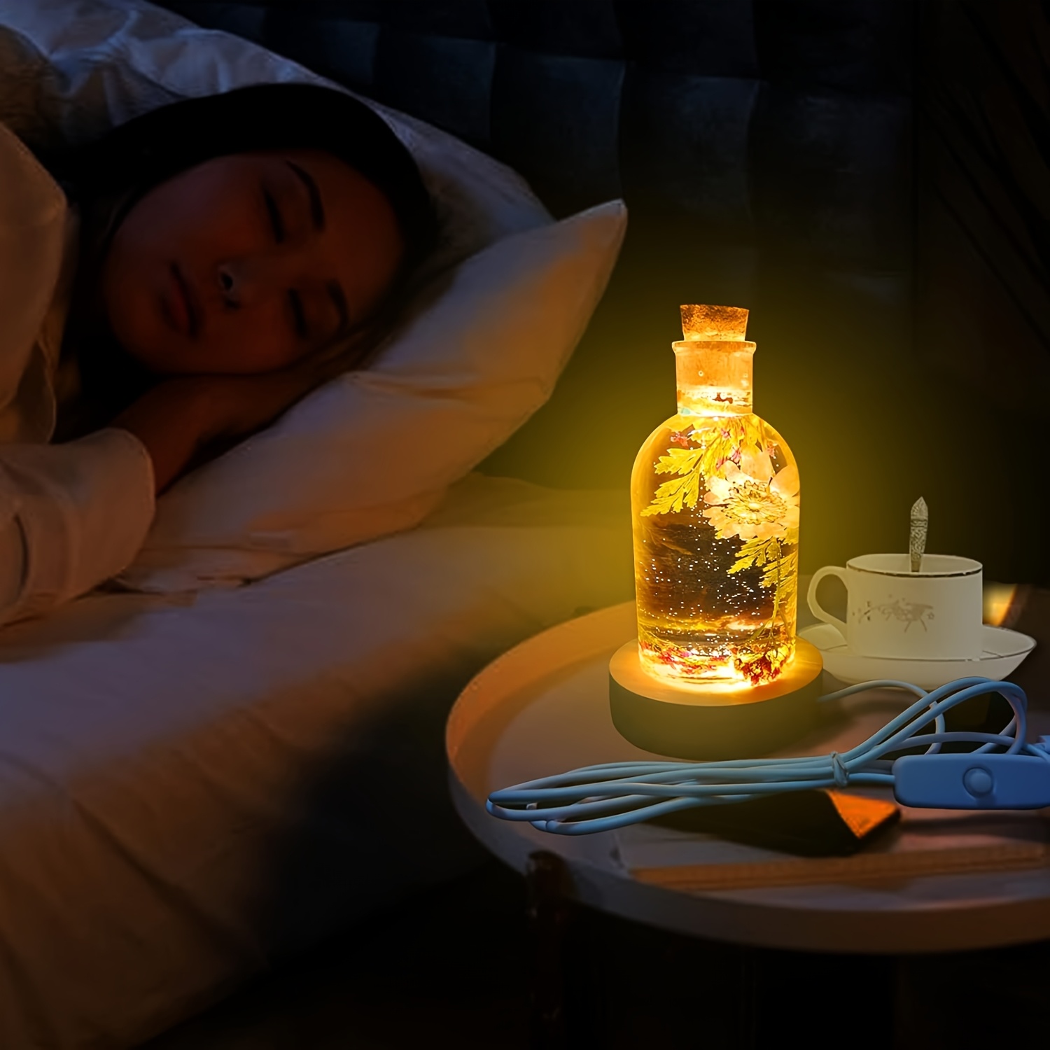 Drift Bottle Light Resin Mold  - Desk Setup Light 리뷰 및 가격
