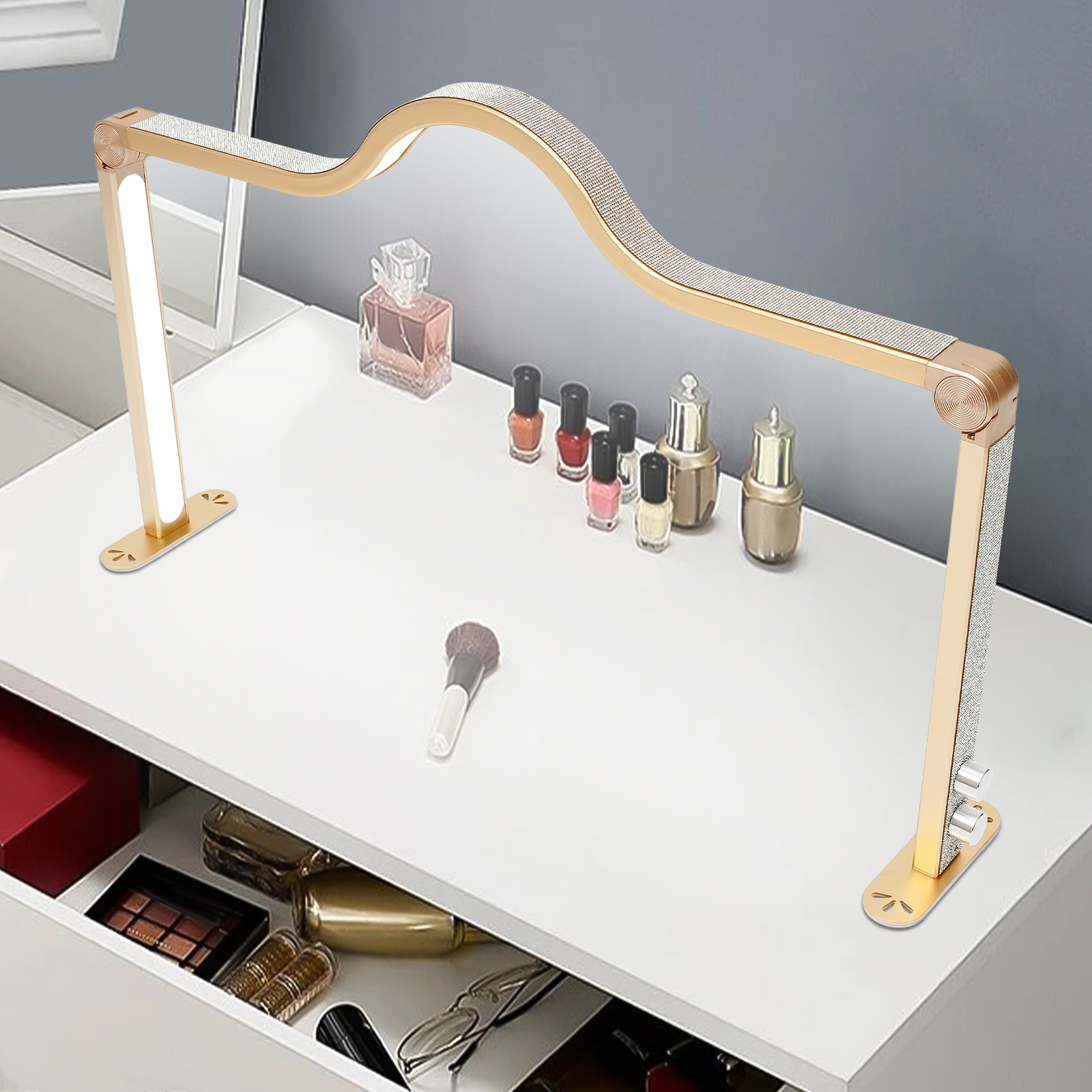 Diamonds Decorated Nail Work L - Desk Setup Light 리뷰 및 가격