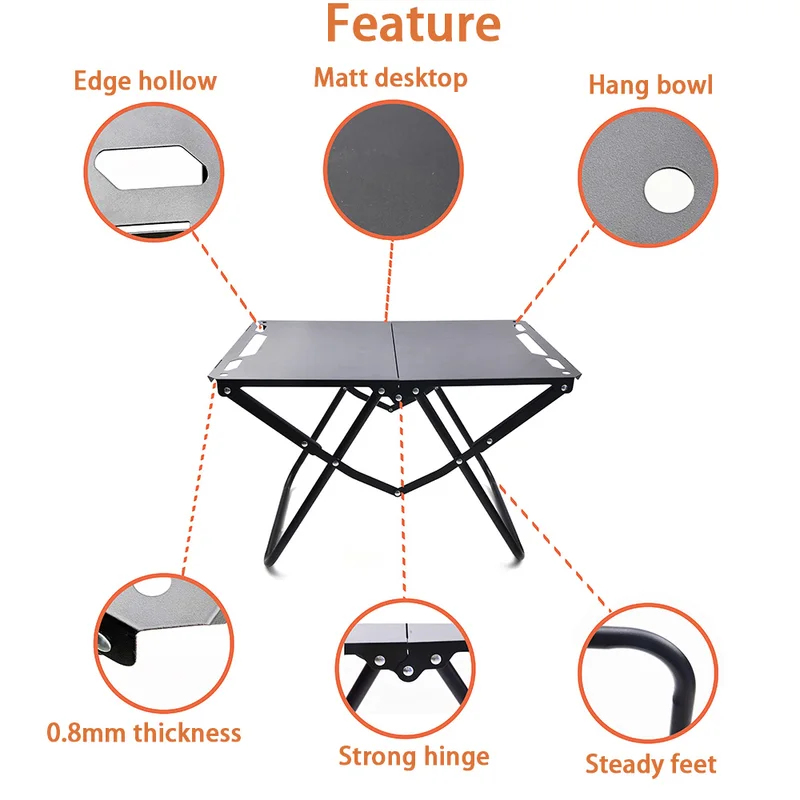 Portable Foldable Picnic Table - Desk Setup Design 리뷰 및 가격