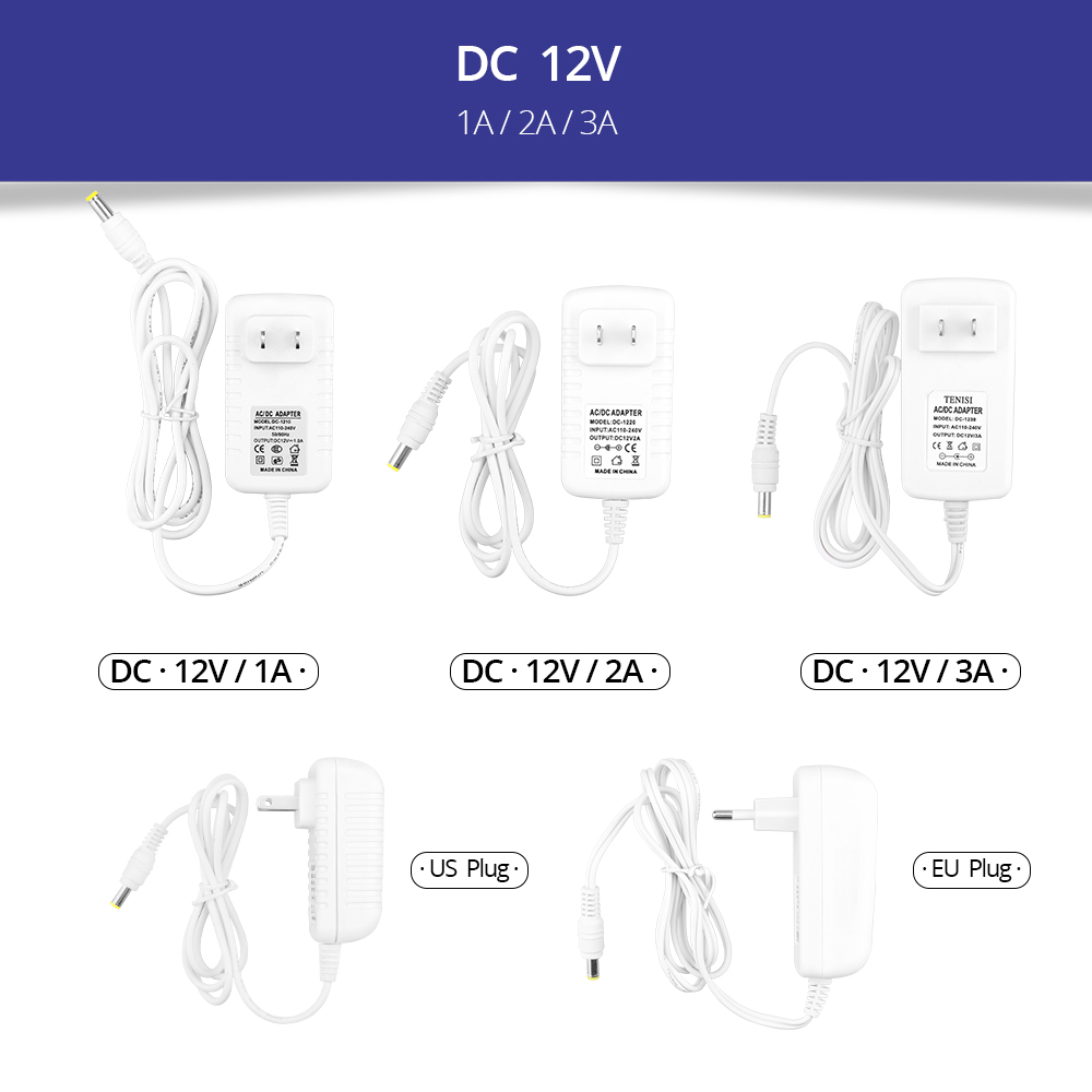 DC 12V 24V 1A 2A 3A Power Adap - Desk Setup Led Strip 리뷰 및 가격