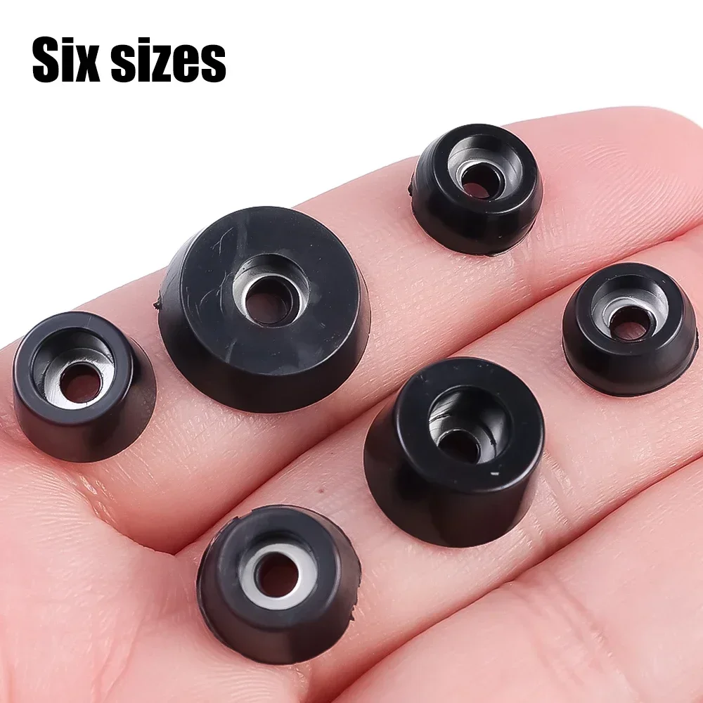 80/8Pcs Black Rubber Feet Pads - Desk Setup Speakers 리뷰 및 가격