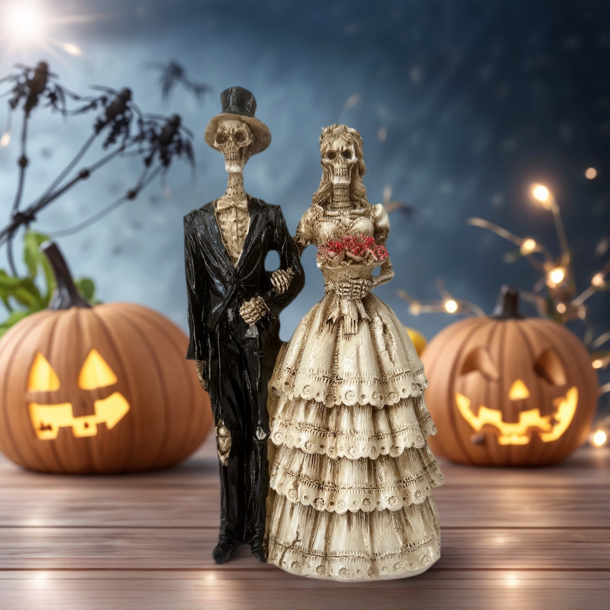 1 Piece Halloween Couple Skele - Desk Setup Design 리뷰 및 가격