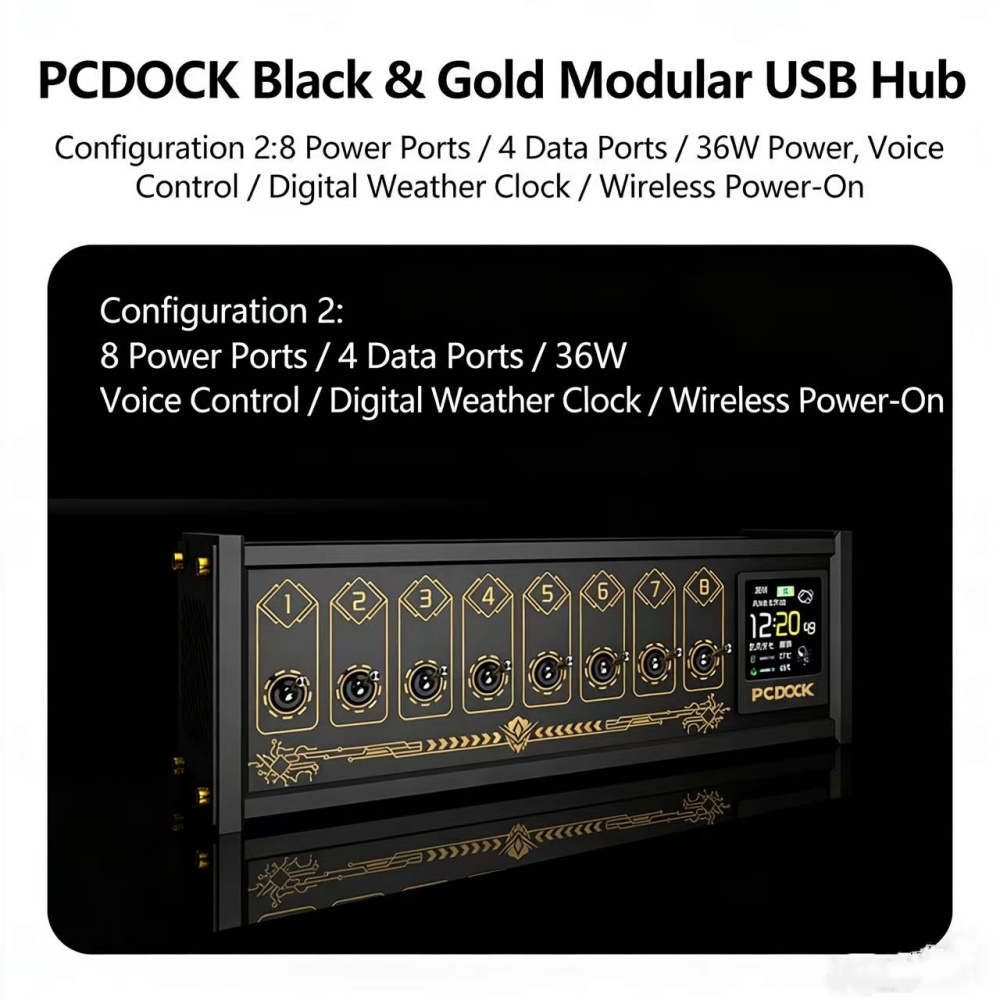 PCDOCK Block USB Desktop Power - Desk Setup With Laptop 리뷰 및 가격