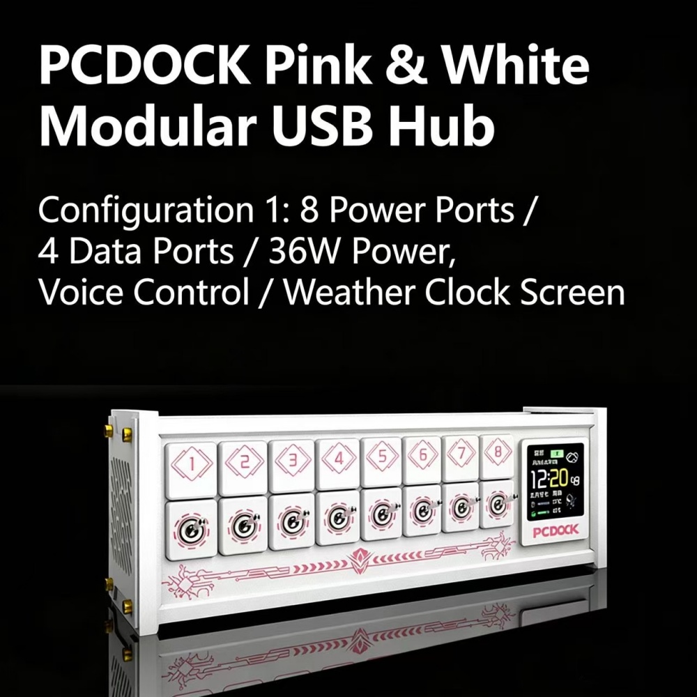 PCDOCK Block USB Desktop Power - Desk Setup With Laptop 리뷰 및 가격