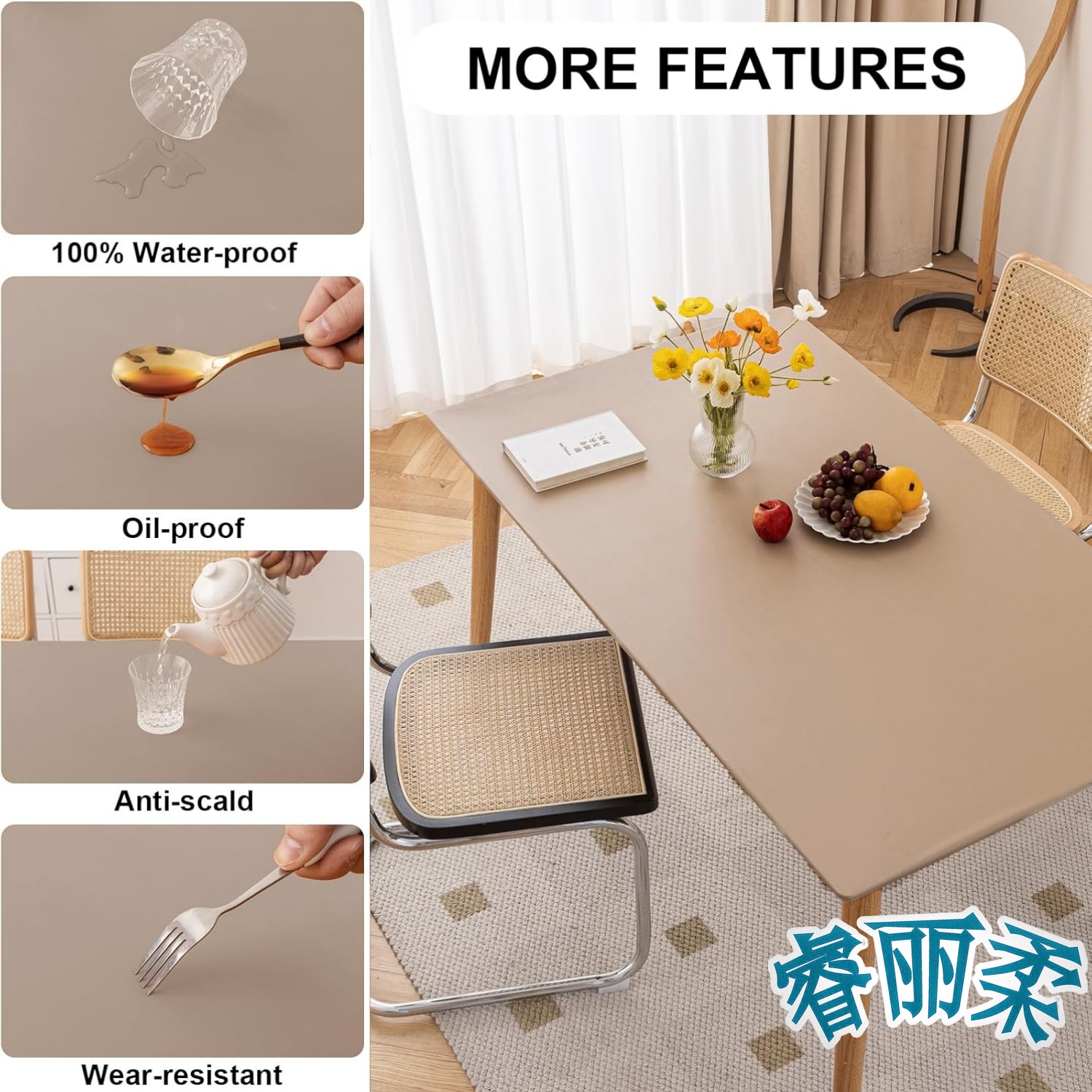 Caravan Dinette Table Cloth 10 - Desk Setup Wallpaper 리뷰 및 가격