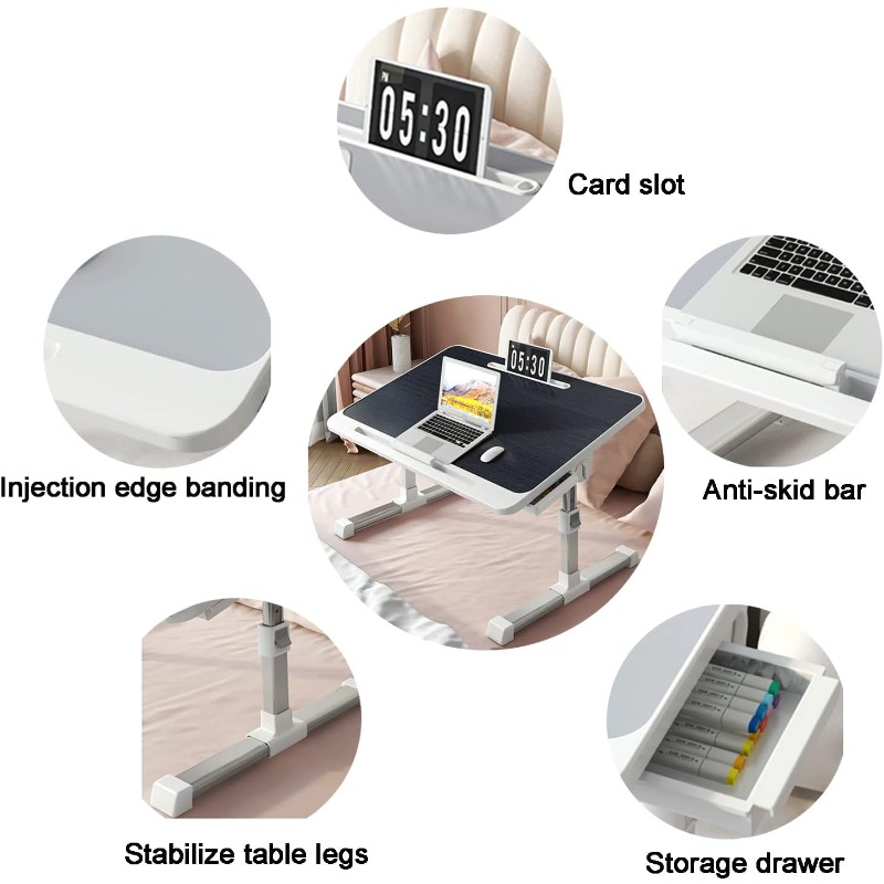 Laptop Bed Tray Table Adjustab - Desk Setup Pc 리뷰 및 가격