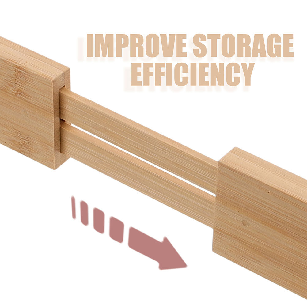 2Pcs Kitchen Drawer Divider Ba - Drawer Organizer Bamboo 리뷰 및 가격