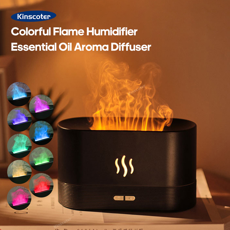 USB Desktop Flame Aroma Diffus - Desk Setup Light 리뷰 및 가격