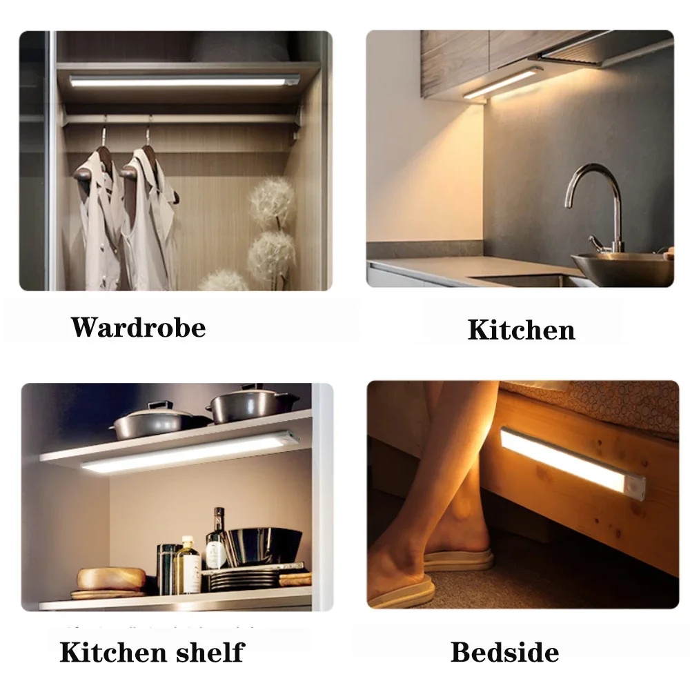 PIR Motion Sensor LED Night Li - Desk Setup Led Strip 리뷰 및 가격