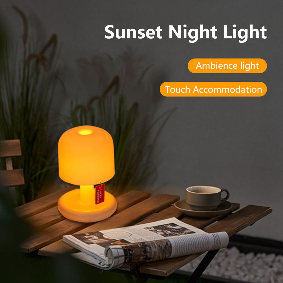 Sunset Lamp Mini Touch Night L - Desk Setup Light 리뷰 및 가격