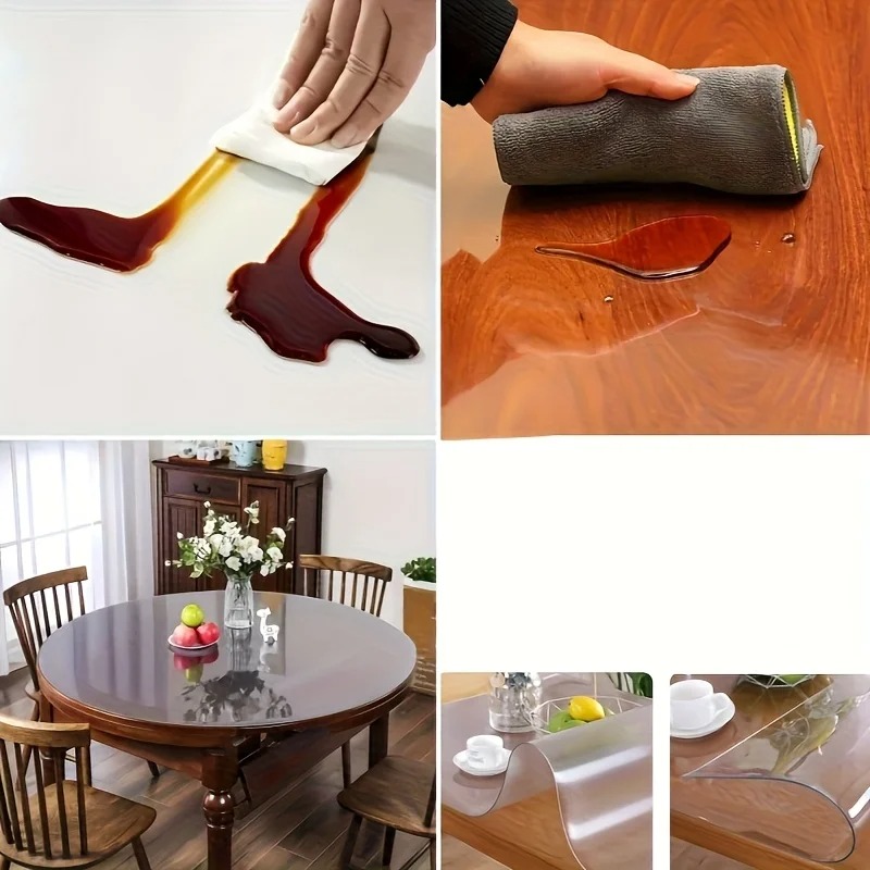 1pc 100/110/120cm Clear PVC Ro - Desk Setup Wallpaper 리뷰 및 가격