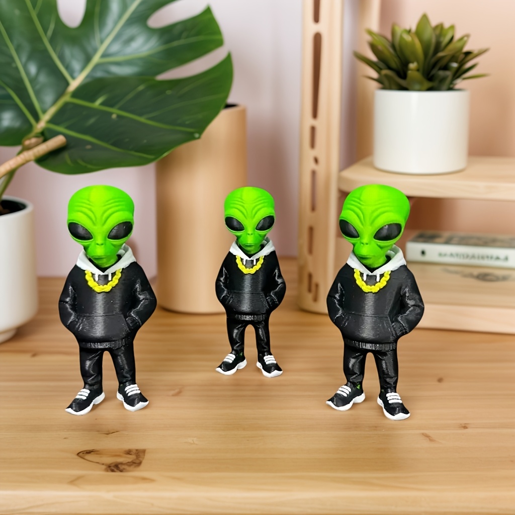 1 Piece Green Alien Figure wit - Desk Setup Design 리뷰 및 가격